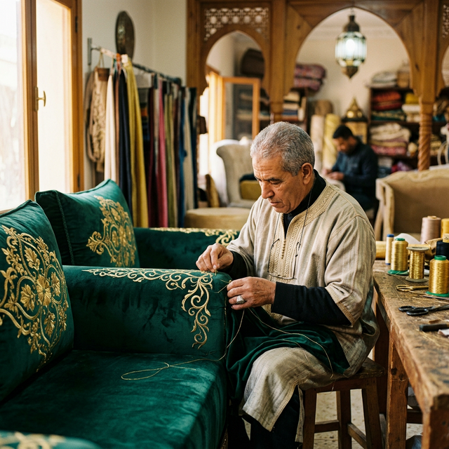 محل تنجيد كنب في الكويت